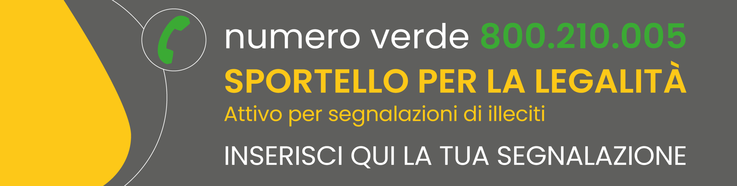 sportello legalità
